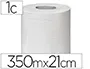 Buga Papel Secamanos Rollo Blanco Reciclado 100% 35x21cm 1 Capa 43 g/m2 350 m