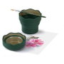 Faber Castell Vaso Plegable Clic&Go Verde Oscuro
