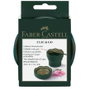 Faber Castell Vaso Plegable Clic&Go Verde Oscuro