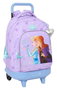 Mochila Escolar con Ruedas Frozen Spirit Lila 33 x 45 x 22 cm