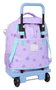 Mochila Escolar con Ruedas Frozen Spirit Lila 33 x 45 x 22 cm