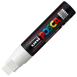 POSCA Marcador PC-17K No Permanente Punta Biselada 15 mm Blanco