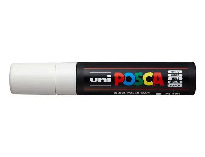 Posca PC-17K Blanco Punta Biselada 15 mm Posca PC-17K Blanco Punta Biselada 15 mm
