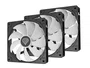 Genesis Oxal 120 ARGB - Pack de 3 Ventiladores para Carcasa de PC, 12 cm, Negro