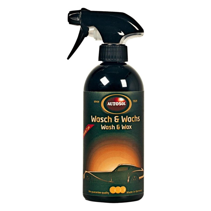 Autosol Wash & Wax 2.0 - Limpiador y Protector para Carrocería - 500 ml - Con efecto repelente al agua - Referencia SOL11016150 Autosol Wash & Wax 2.0 - Limpiador y Protector para Carrocería - 500 ml - Con efecto repelente al agua - Referencia SOL11016150