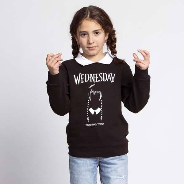 Cerdá Sudadera Cotton Brushed Wednesday 14 Años DARK GRAY