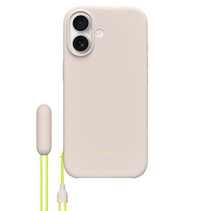 Apple Beats Kickstand Case para iPhone 17 con MagSafe, Color piedra