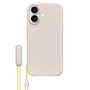 Apple Beats Kickstand Case para iPhone 17 con MagSafe, Color piedra