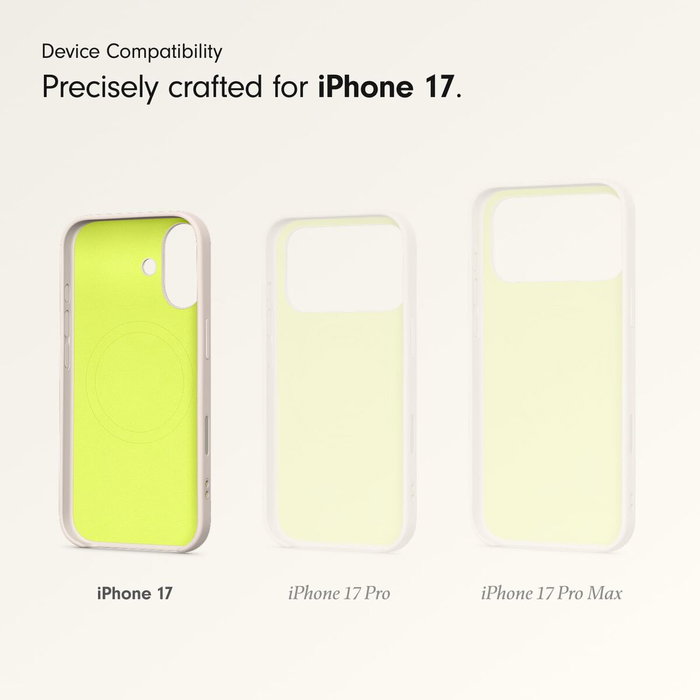 Apple Beats Kickstand Case para iPhone 17 con MagSafe, Color piedra