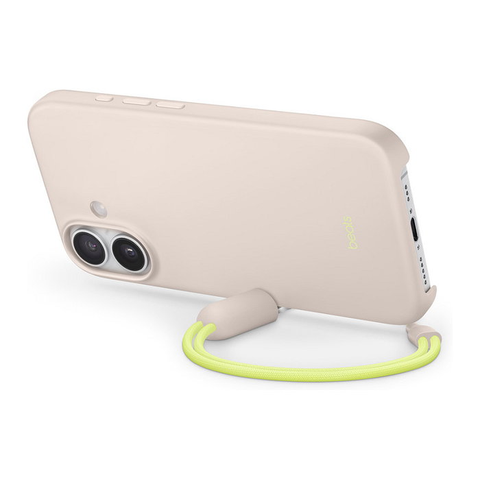 Beats Kickstand Case iPhone 17 con MagSafe y Control de Cámara - Color Caliza