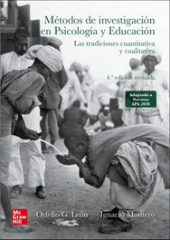 Metodos de investigacion Psicologia y Educacion, Orfelio G. León - MC GRAW HILL INTERAMERICANA