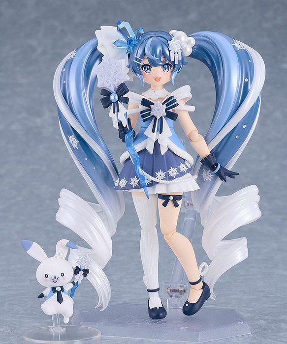 Good Smile Company Figma Hatsune Miku Snow Miku: Crystal Snow Ver. 13 cm Good Smile Company Figma Hatsune Miku Snow Miku: Crystal Snow Ver. 13 cm
