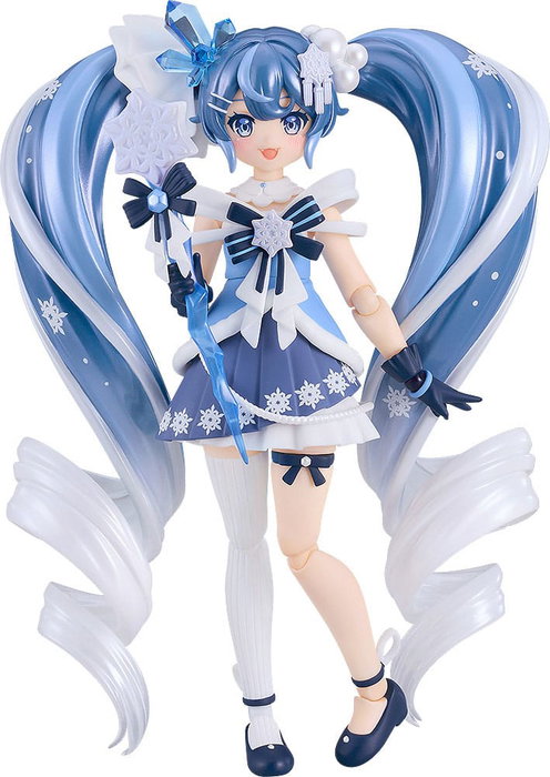 Good Smile Company Figma Hatsune Miku Snow Miku: Crystal Snow Ver. 13 cm Good Smile Company Figma Hatsune Miku Snow Miku: Crystal Snow Ver. 13 cm