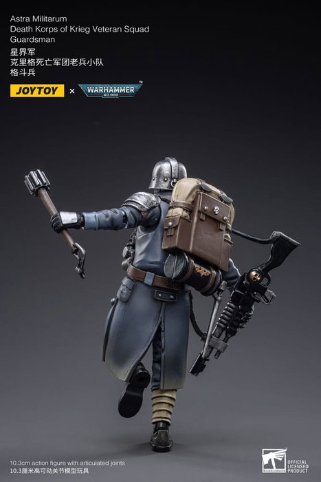 Joy Toy (CN) Warhammer 40k Astra Militarum Death Korps of Krieg Veteran Squad Guardsman 11 cm