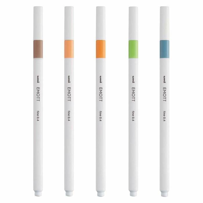 Uni-Ball EMOTT Rotuladores de Escritura y Dibujo Colores Naturaleza Estuche 5 UD Uni-Ball EMOTT Rotuladores de Escritura y Dibujo Colores Naturaleza Estuche 5 UD