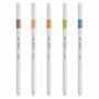 Uni-Ball EMOTT Rotuladores de Escritura y Dibujo Colores Naturaleza Estuche 5 UD