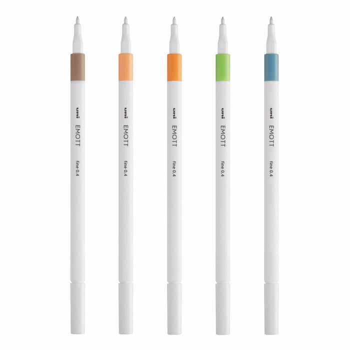 Uni-Ball EMOTT Rotuladores de Escritura y Dibujo Colores Naturaleza Estuche 5 UD Uni-Ball EMOTT Rotuladores de Escritura y Dibujo Colores Naturaleza Estuche 5 UD