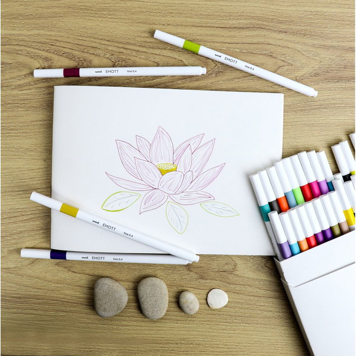 Uni-Ball EMOTT Rotuladores de Escritura y Dibujo Colores Naturaleza Estuche 5 UD Uni-Ball EMOTT Rotuladores de Escritura y Dibujo Colores Naturaleza Estuche 5 UD