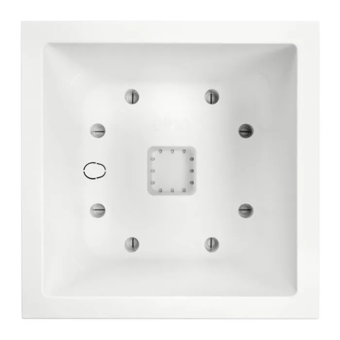 Elho Jardinera Vivo Next Square 30 Blanco Ø 30 x H 29 cm 100% reciclado ELH8711904499242