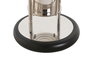 DKD Home Decor Reloj de Arena de Aluminio y Cristal Cromado