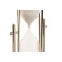 DKD Home Decor Reloj de Arena de Aluminio y Cristal Cromado