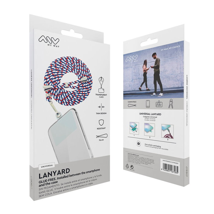 myway colgante universal para fundas cordón sailor