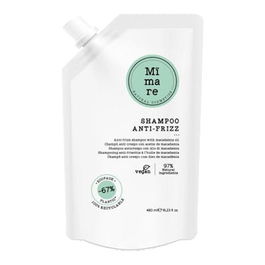 Mimare Champu Disciplinante Anti-Frizz 480ml Cabello Seco y Encrespado con Aceite de Macadamia