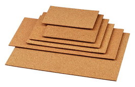 FAIBO Planchas de Corcho para Manualidades 4 mm 30x60 cm (Set de 10)