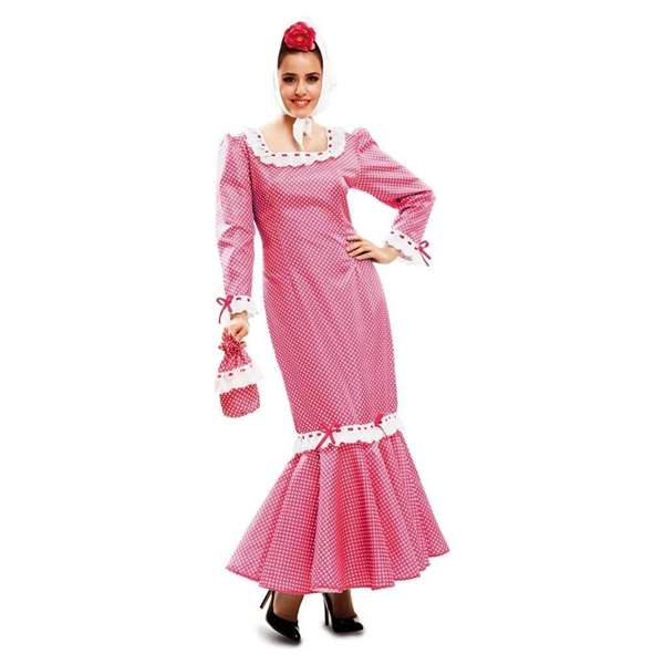 My Other Me Disfraz Madrileña Rosa Mujer Talla XL