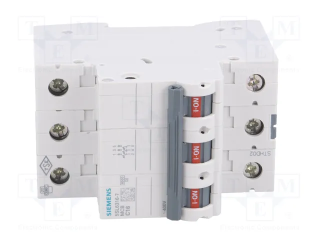 Siemens Automat C 16A 5SL63167 3p 400V 6kA