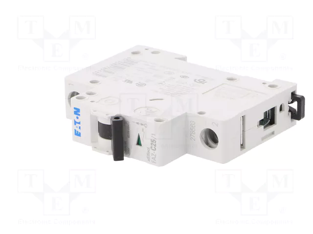 EATON ELECTRIC Interruptor magnetotérmico FAZ-C25/1 25A 1P 15kA
