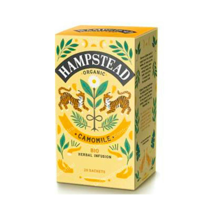 HAMPSTEAD ROYAL CAMOMILE Infusión BIO 20 unidades HAMPSTEAD ROYAL CAMOMILE Infusión BIO 20 unidades