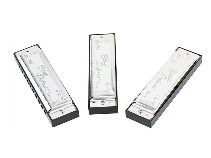 Fender Blues Deluxe Pack de 3 Armónicas (C, G, A) Fender Blues Deluxe Pack de 3 Armónicas (C, G, A)