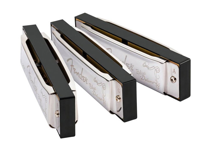 Fender Blues Deluxe Pack de 3 Armónicas (C, G, A) Fender Blues Deluxe Pack de 3 Armónicas (C, G, A)