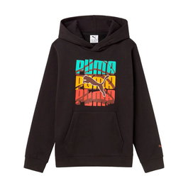 Sudadera con Capucha Niño Puma Graphic Logo Colour Negro 12-14 Años