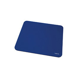 LogiLink Alfombrilla de ratón gaming azul 230x205x4mm