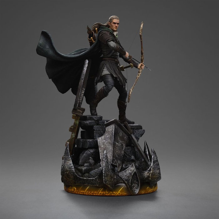 El Señor de los Anillos Estatua 1/10 Art Scale Legolas Unleashed 29 cm