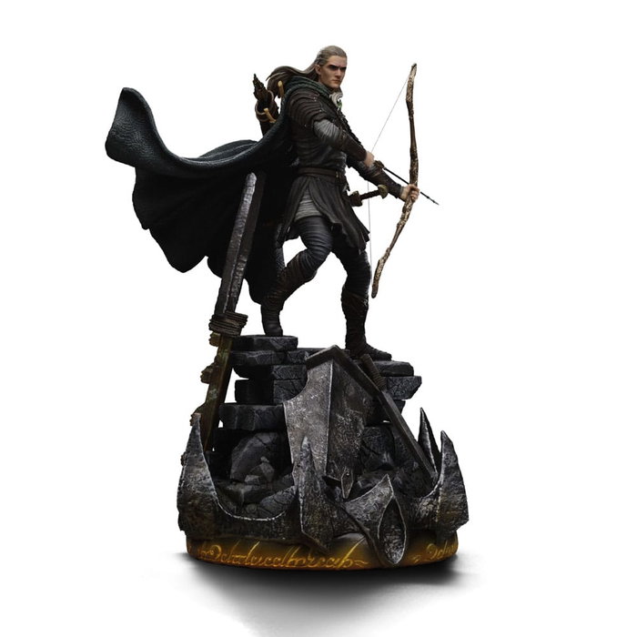 El Señor de los Anillos Estatua 1/10 Art Scale Legolas Unleashed 29 cm