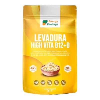 ENERGY FEELINGS Levadura Nutricional High Vita B+D Copos 250 g ENERGY FEELINGS Levadura Nutricional High Vita B+D Copos 250 g