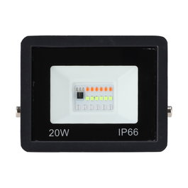 Proyector LED RGBW con Mando a Distancia 20W