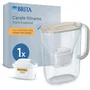 Brita BRI4006387140748 - Jarra Filtrante de Agua Estilo Esencial Arena, 2.4L (1.4L Agua Filtrada) con Filtro MAXTRA PRO EXPERT ANTICAL para 1 Mes