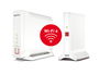 AVM FRITZ! Set 4060 + 3000 AX INT - Kit Sistema Wi-Fi 6 Mesh Tribanda (2.4/5/5 GHz), 4x4 MIMO, 6000 Mbps, Router de Escritorio, Blanco