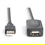 Digitus Cable repetidor USB 2.0 Typ A Macho > Hembra 20.00m