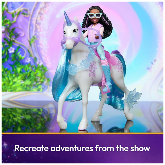 Spinmaster Figuras de Layla + Glaciar con 5 accesorios - Unicorn School Spinmaster Figuras de Layla + Glaciar con 5 accesorios - Unicorn School