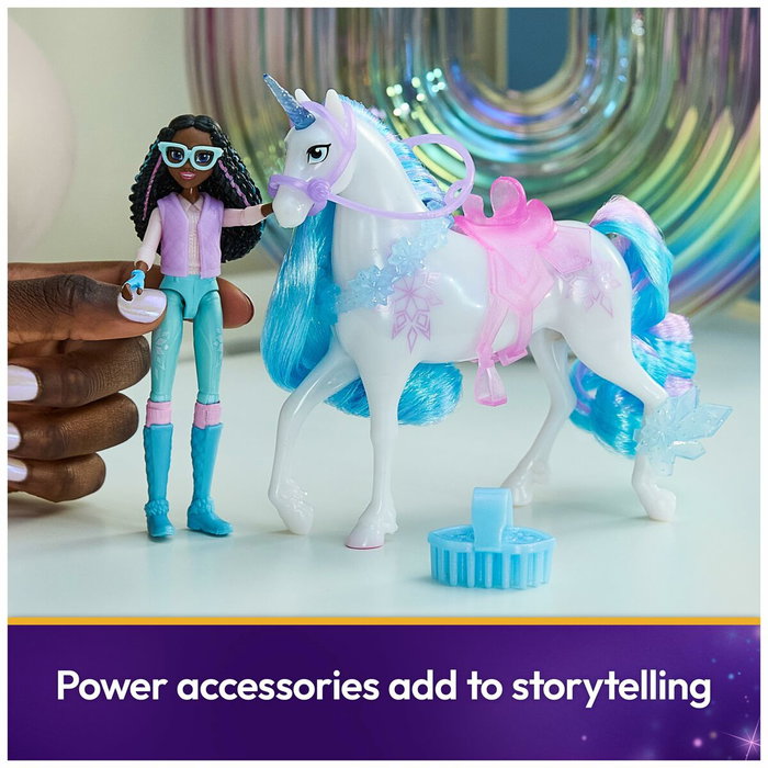 Spinmaster Figuras de Layla + Glaciar con 5 accesorios - Unicorn School Spinmaster Figuras de Layla + Glaciar con 5 accesorios - Unicorn School