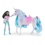 Spinmaster SPI6072675 Figuras de Layla + Glaciar Unicorn School, 5 accesorios incluidos, a partir de 4 años