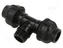 GEBO Conector de apriete Plast 20 x 3/4'' x 20 para tuberías PE