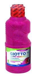 Tempera Giotto Liquida Glitter 250 Ml (Botella) Magenta