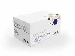 UranoVet Test Panleucopenia Felina 5 Tests Detección Antígeno Virus Gato