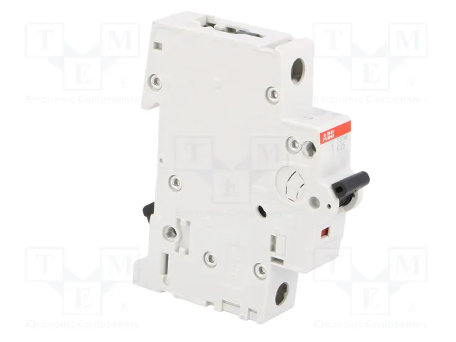 ABB S201M-C25 Interruptor magnetotérmico 25A 1 Polo 10kA ABB S201M-C25 Interruptor magnetotérmico 25A 1 Polo 10kA